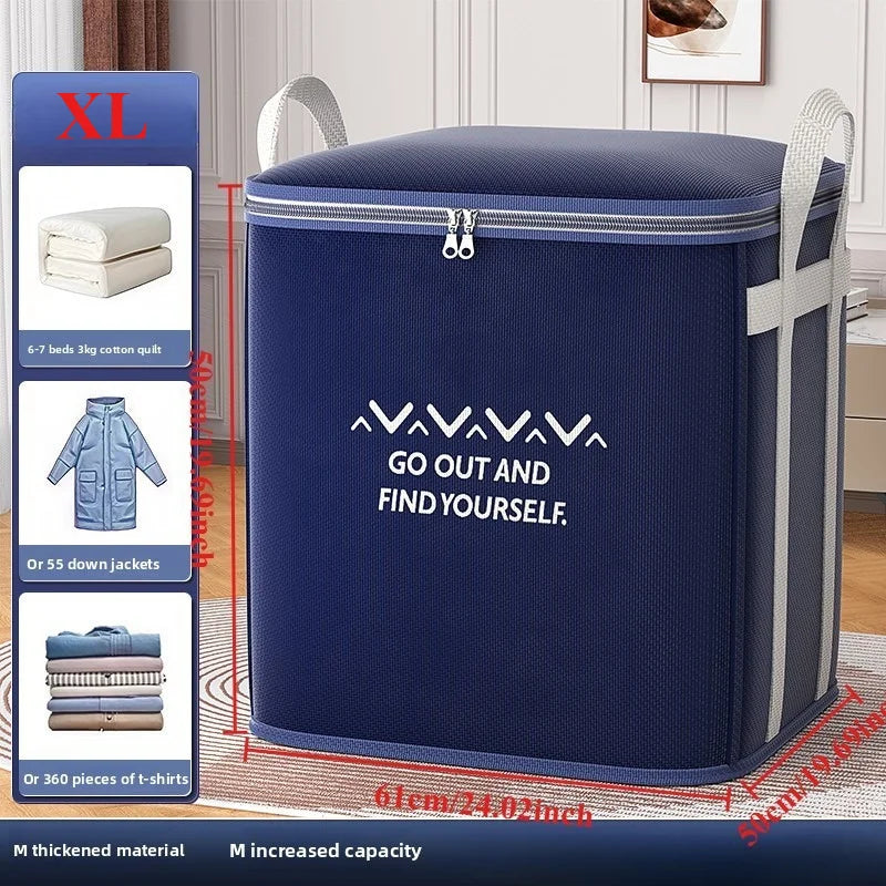 Extra Large Storage Bag Organizer with Reinforced Handles