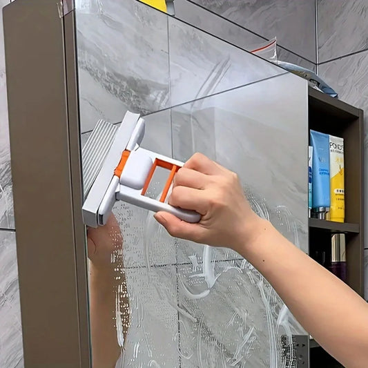Mini Handheld Sponge Mop – Self-Squeezing, Foldable & Hands-Free Cleaning