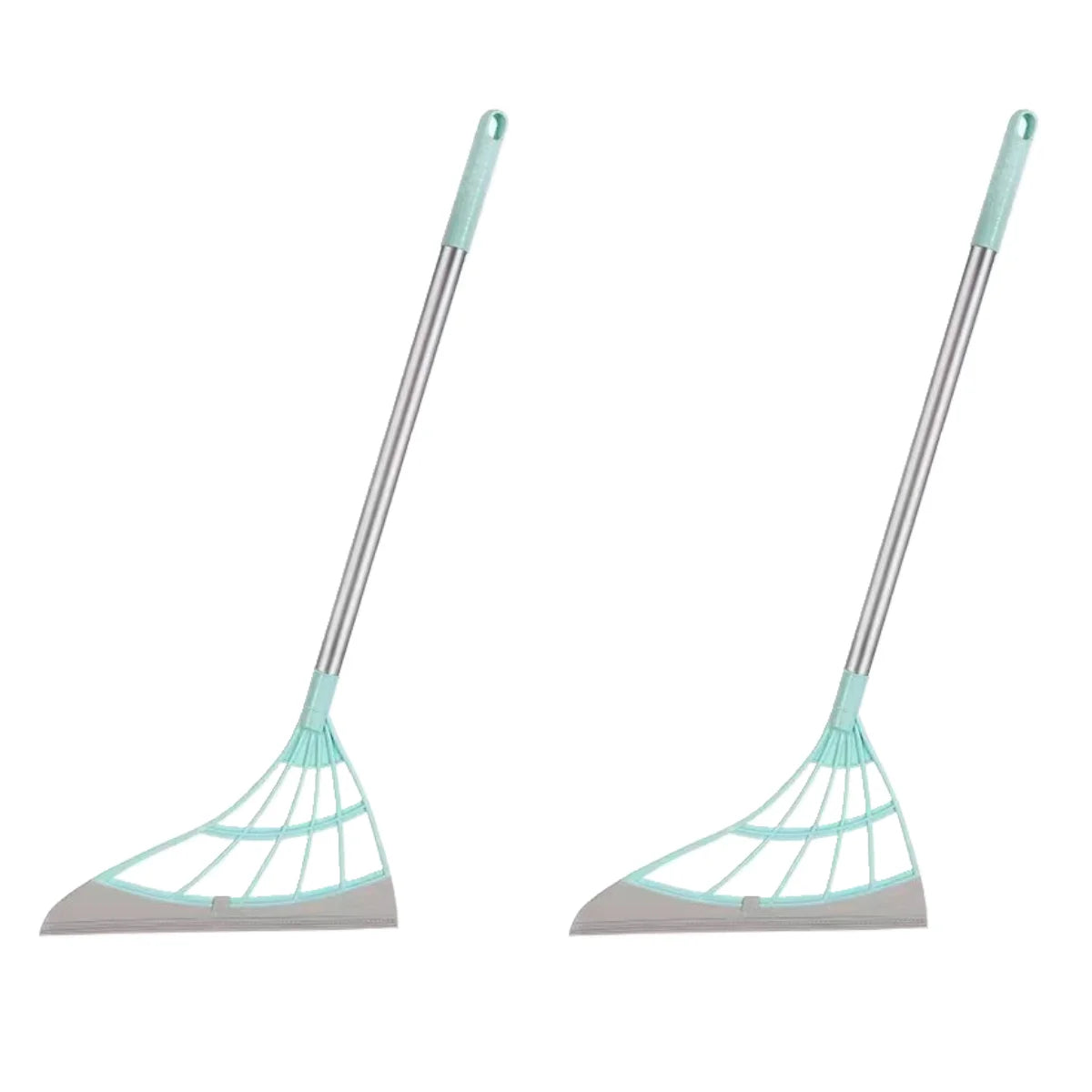 Silicone Rubber Broom & Floor Squeegee – Pet Hair, Water & Dust Remover