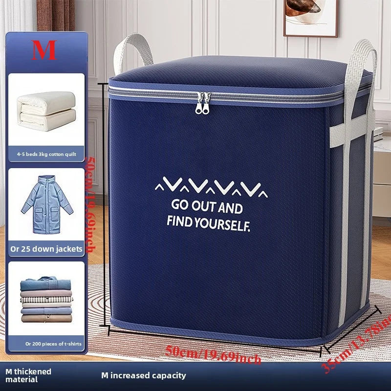 Extra Large Storage Bag Organizer with Reinforced Handles