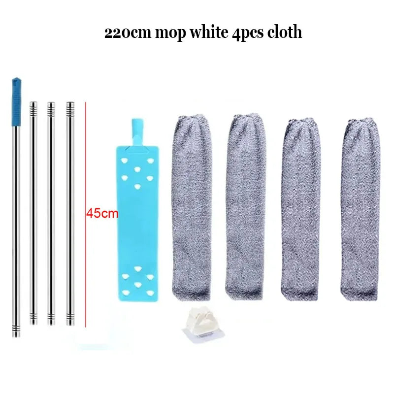 Telescopic Microfiber Broom – Blinds, Ceiling & Home Duster