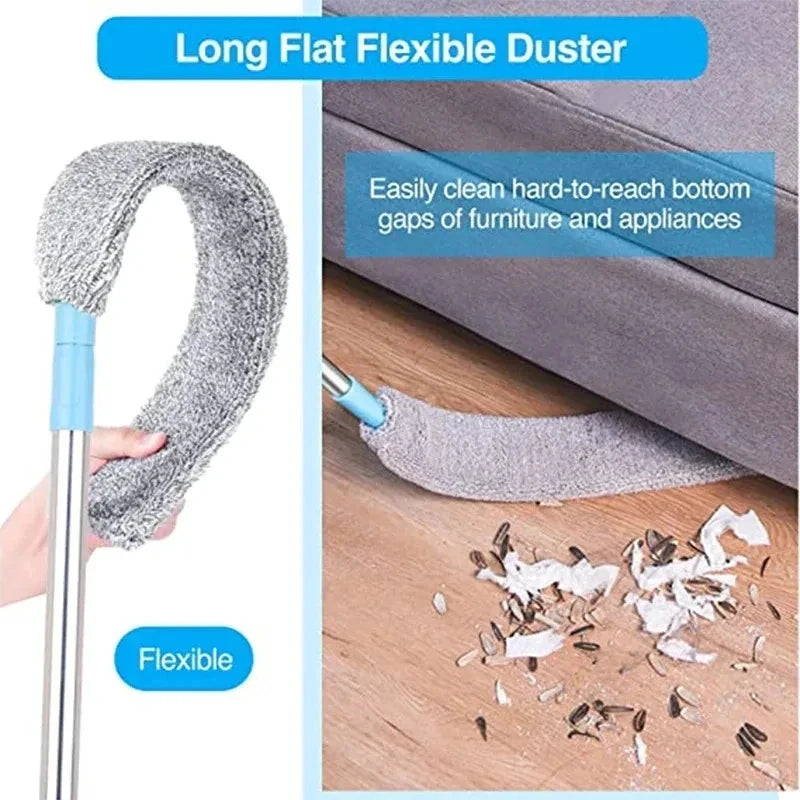 Telescopic Microfiber Broom – Blinds, Ceiling & Home Duster