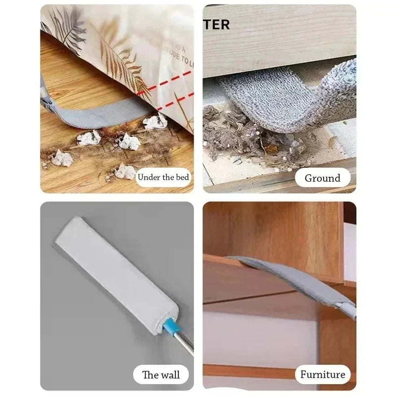 Telescopic Microfiber Broom – Blinds, Ceiling & Home Duster