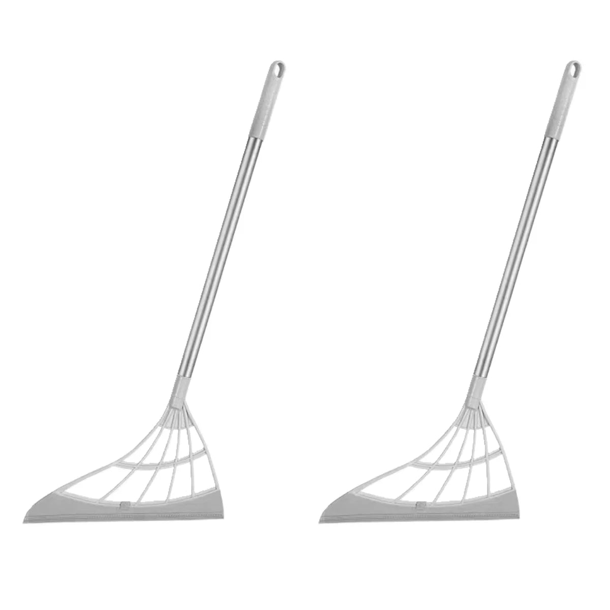 Silicone Rubber Broom & Floor Squeegee – Pet Hair, Water & Dust Remover