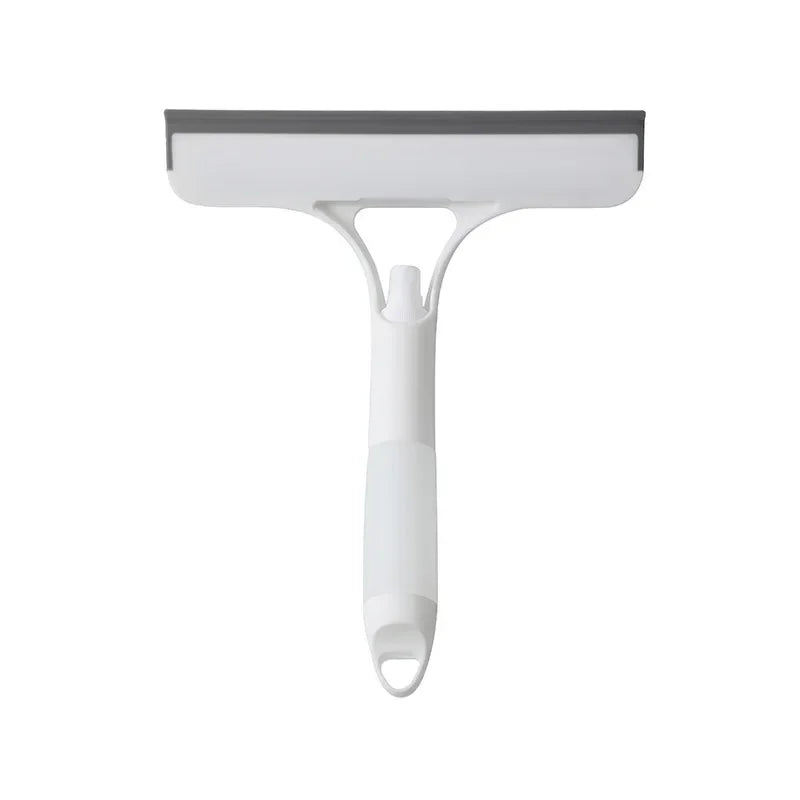 3-in-1 Window Cleaning Squeegee with Spray Bottle & Microfiber Scrubber