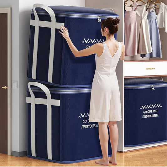 Extra Large Storage Bag Organizer with Reinforced Handles