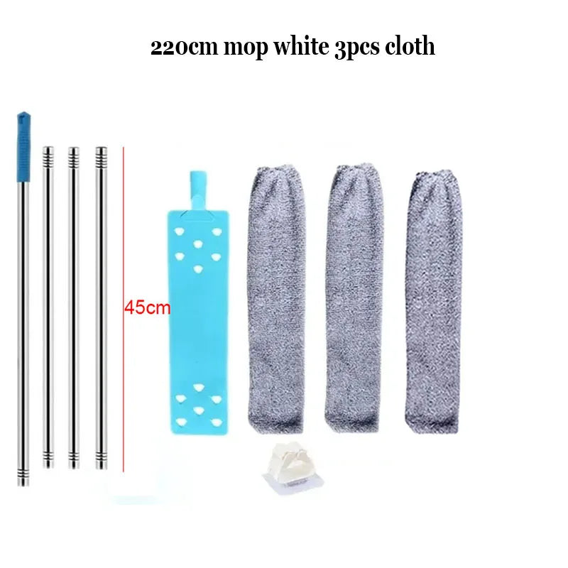 Telescopic Microfiber Broom – Blinds, Ceiling & Home Duster