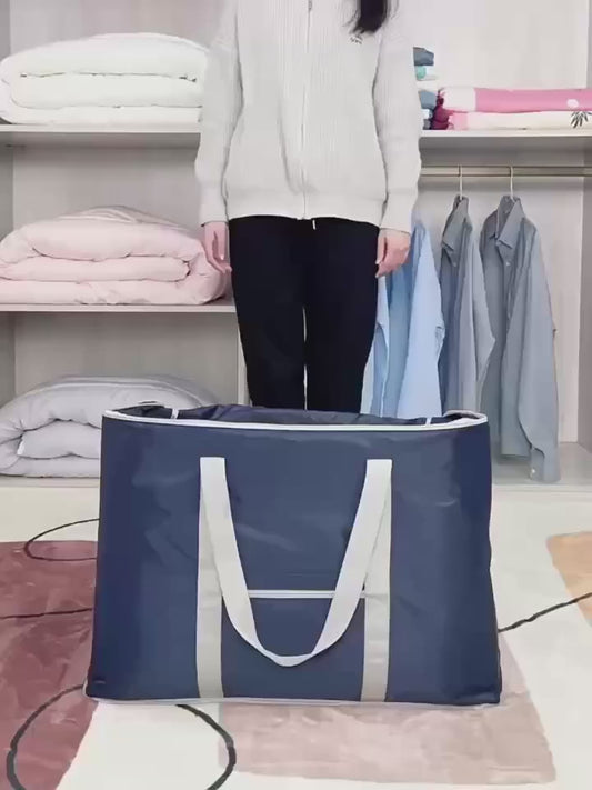 Extra Large Storage Bag Organizer with Reinforced Handles